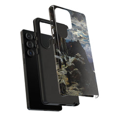 Monks Walk to the Mountain Monastery of Athos | Hermann Corrodi | 1905