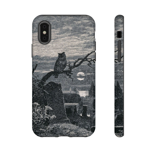 Graveyard at Night with Owl | Robert Paterson | 1875