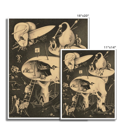 Hell | M. C. Escher | 1935