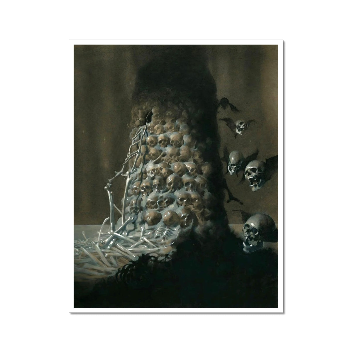 Pile of Skulls by José Segrelles | Buy Fine Art Prints Online