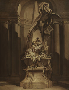 Monument to Mignard | François Boucher | 1743