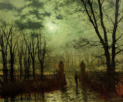 At The Park Gate | John Atkinson Grimshaw | 1878