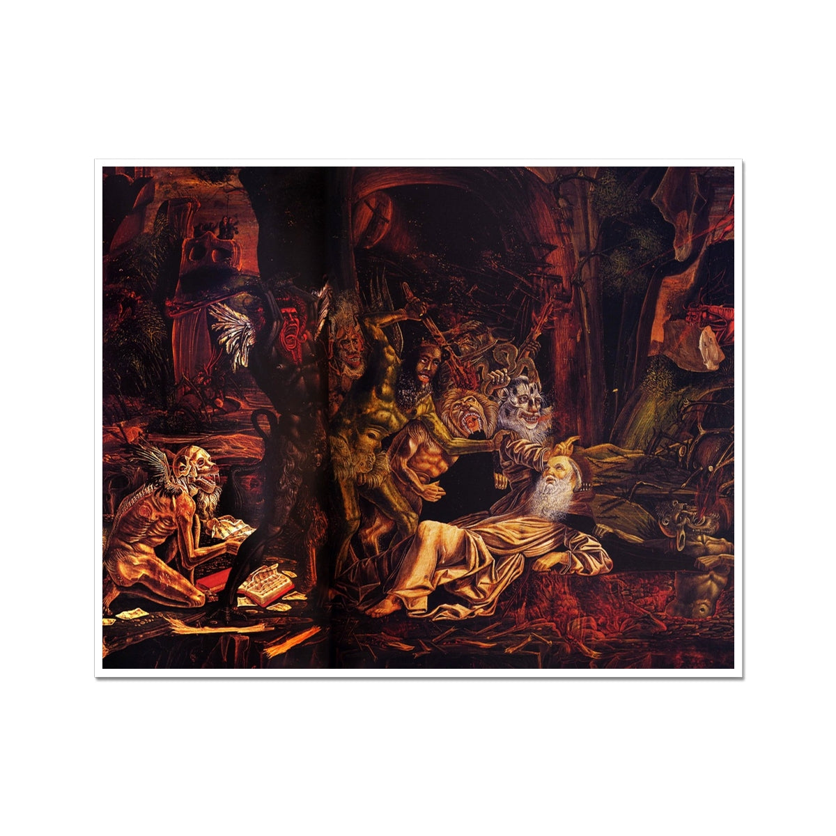 The Temptation of St. Anthony by Bernardo Parentino | Buy Fine Art