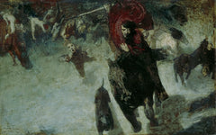 The Wild Chase | Franz von Stuck | c. 1889