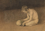 Boy with Skull | Magnus Enckell | 1893