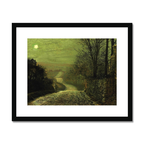 Country Lane by Moonlight | John Atkinson Grimshaw | 1875