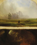 It Rains it Shines, the Devil Whipping his Wife | William Holbrook Beard | 19th Century