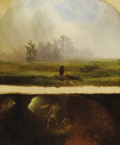It Rains it Shines, the Devil Whipping his Wife | William Holbrook Beard | 19th Century