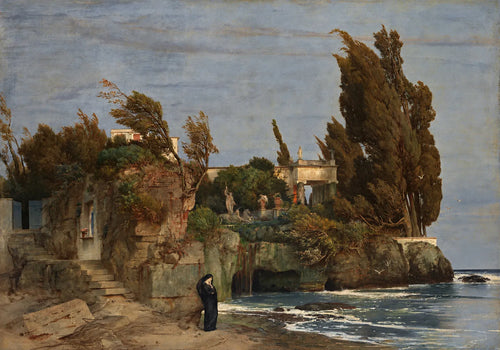 Villa by the Sea | Arnold Böcklin | 1865