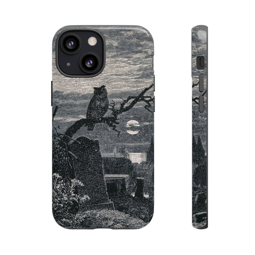 Graveyard at Night with Owl | Robert Paterson | 1875