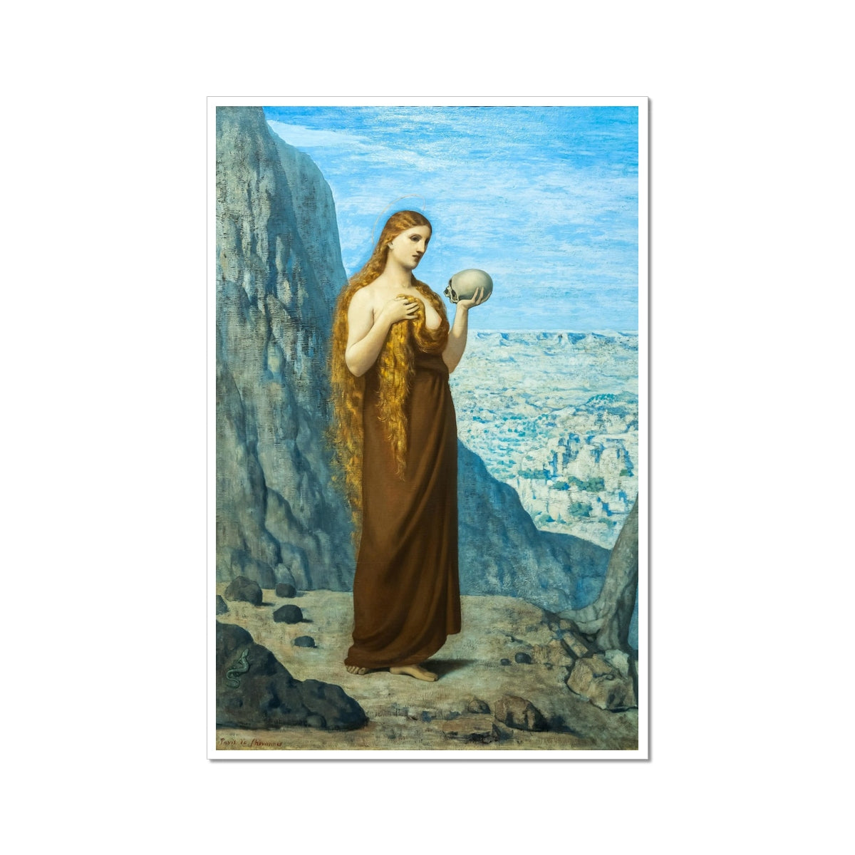 Mary Magdalene in the Desert by Pierre Puvis de Chavannes | Buy