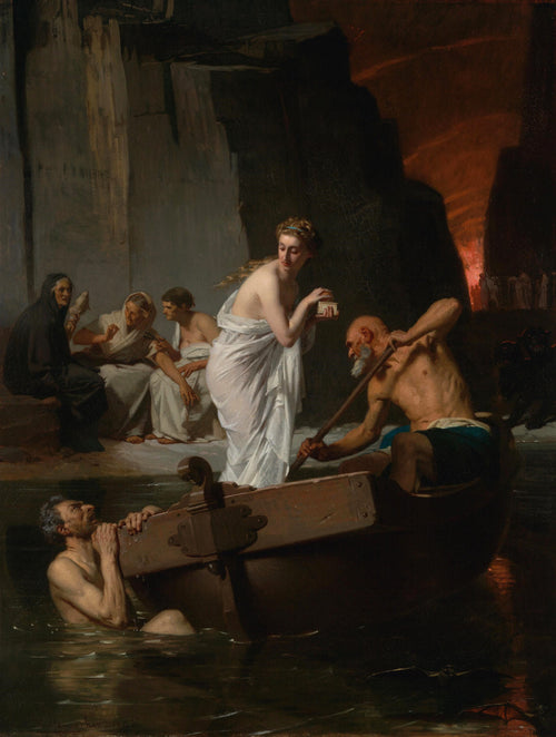 Psyche in the Underworld | Eugène-Ernest Hillemacher | 1865