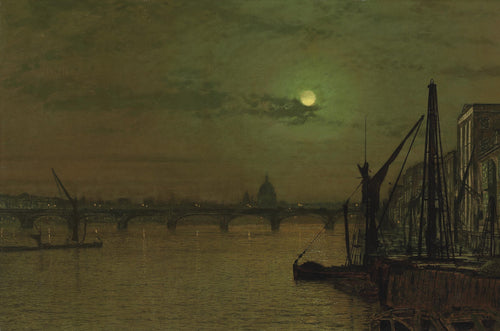 Waterloo Bridge, London | John Atkinson Grimshaw | 1883