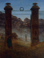 The Cemetery | Caspar David Friedrich | 1825