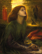 Beata Beatrix | Dante Gabriel Rossetti | 1870