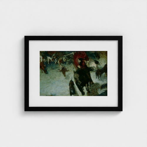 The Wild Chase | Franz von Stuck | c. 1889
