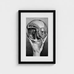 Hand with Reflecting Sphere | M. C. Escher | 1935