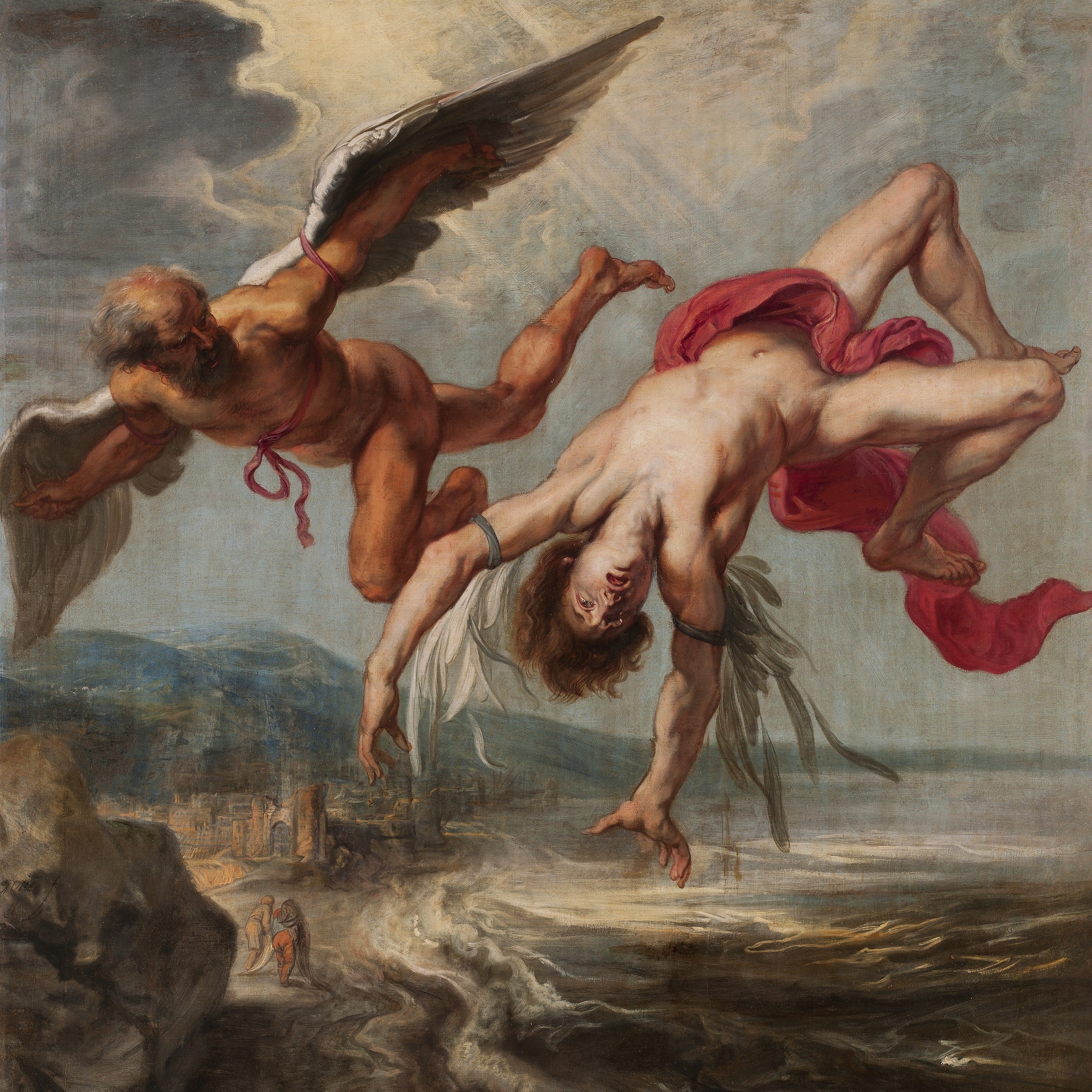 The Fall of Icarus - Jacob Peter Gowy (1636-1637) - Prado Museum