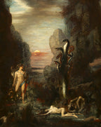 Hercules and The Lernaean Hydra | Gustave Moreau | 1876