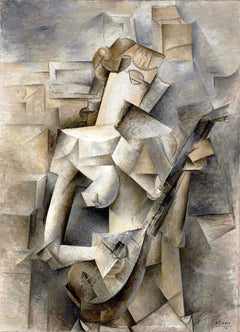 Girl with a Mandolin | Pablo Picasso | 1910