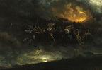 The Wild Hunt of Odin | Peter Nicolai Arbo | 1872
