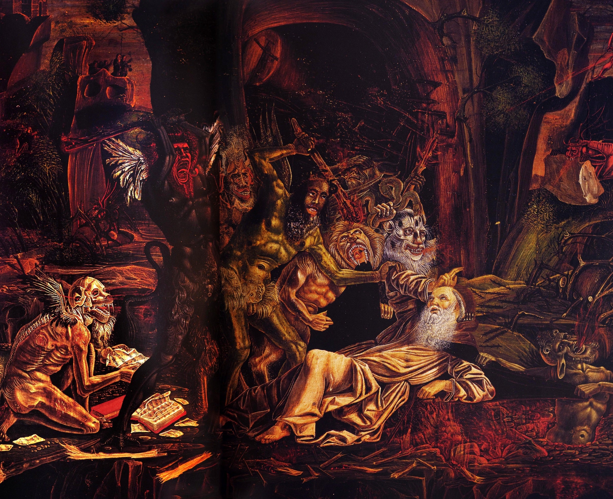 The Temptation of St. Anthony by Bernardo Parentino | Buy Fine Art