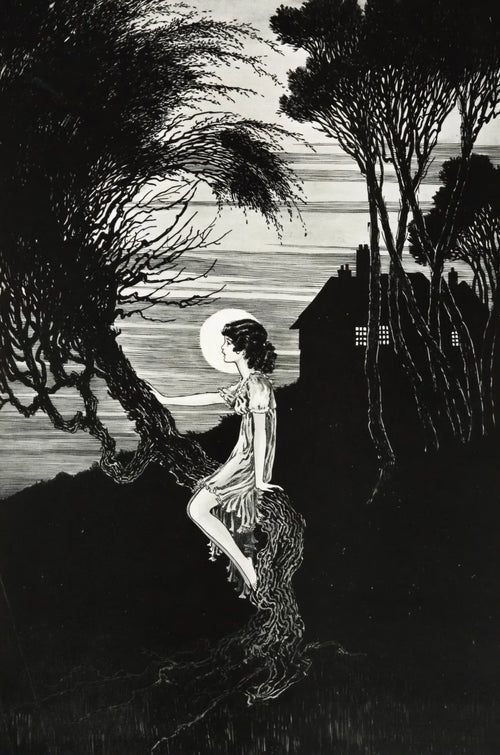 Moonrise | Ida Rentoul Outhwaite | 1919