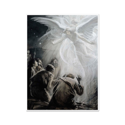 Revelation of Angels to Shepherds | Albert Edelfelt | 1899