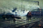 Cardiff Docks | Lionel Walden | 1896