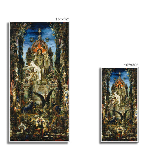 Jupiter and Semele | Gustave Moreau | 1894