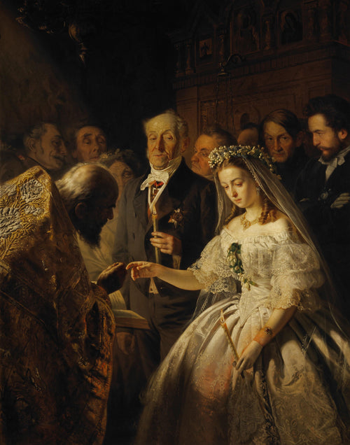 The Unequal Marriage | Vasily Pukirev | 1862