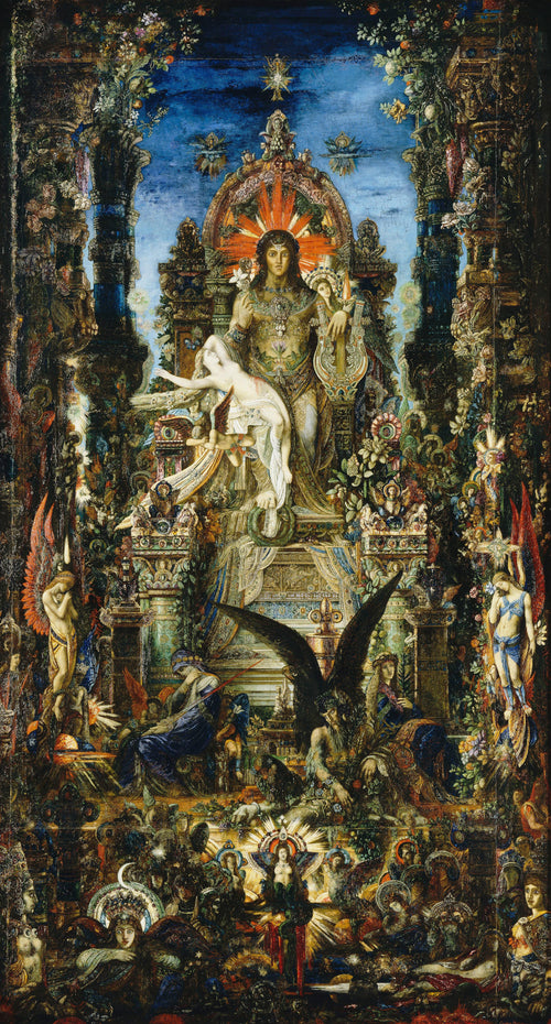 Jupiter and Semele | Gustave Moreau | 1894