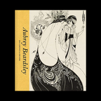 Aubrey Beardsley: Decadence & Desire — original book cover on a black background