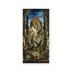 Jupiter and Semele | Gustave Moreau | 1894