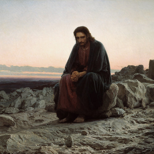 Christ in the Wilderness | Ivan Kramskoy | 1872