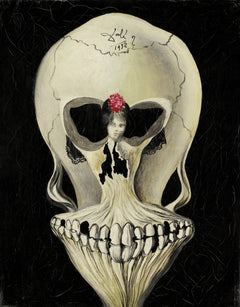 Ballerina in a Skull | Salvador Dali | 1932