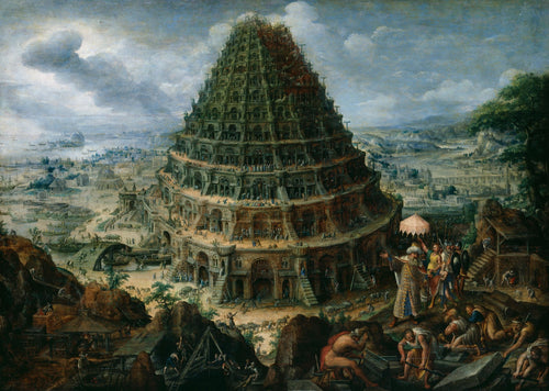 The Tower of Babel | Marten van Valckenborch the Elder | 1595