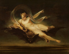 Ariel on a Bat's Back | Henry Singleton | 1819