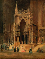 Regensburg Cathedral | Rudolf Von Alt | 1860