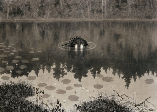 The Water Sprite | Theodor Kittelsen | 1892