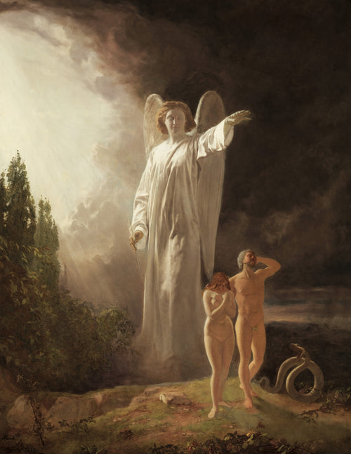 Expulsion of Adam & Eve | John Faed | 1880