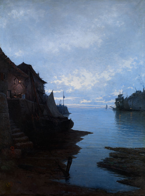 Seascape | Emilio Ocón y Rivas | 1884