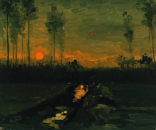 Evening Landscape | Vincent van Gogh | 1885