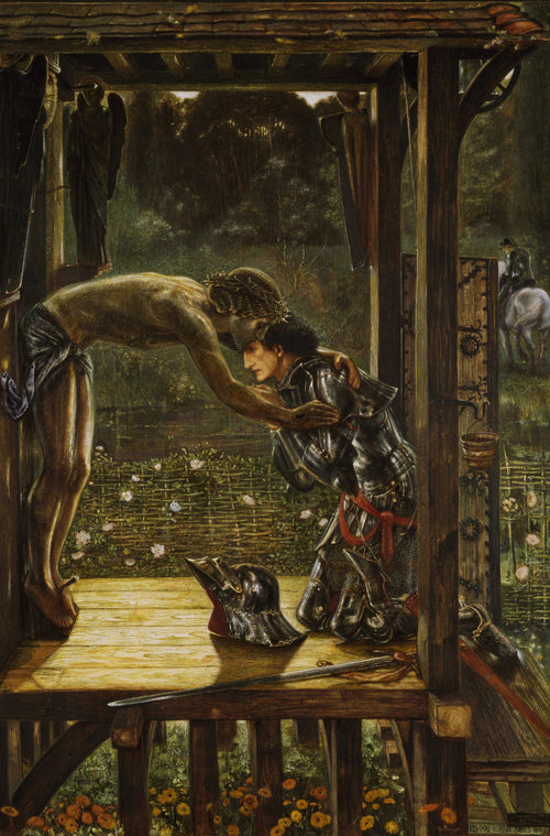 The Merciful Knight | Edward Burne-Jones | 1863