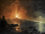 The Eruption of Vesuvius by Night | Henry Pether | 19th Century