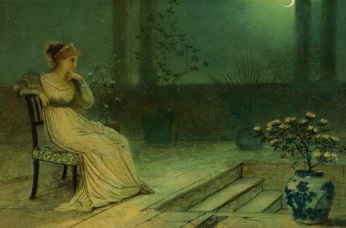 Maiden by Moonlight | John Atkinson Grimshaw | 19th Century