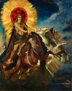 The Chariot of Apollo | Gustave Moreau | 1880