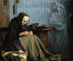 The Seamstress and The Angel | Clara Walther | 19th Century