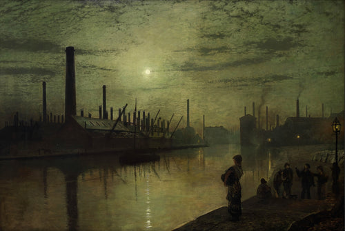 Reflections on The Aire | John Atkinson Grimshaw | 1879