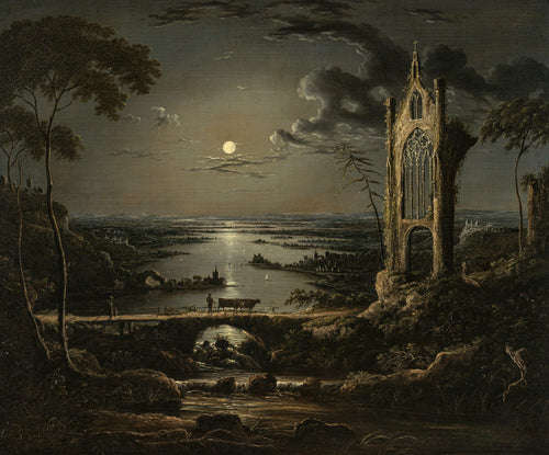Ruins of a Gothic Church | Sebastian Pether | 19th Century